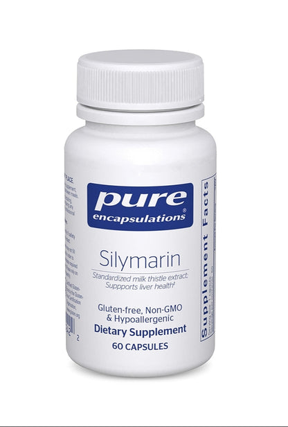 Pure Encapsulations Silymarin 60 Capsules