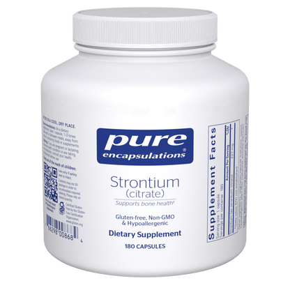 Pure Encapsulations Strontium (citrate) 180 Capsules