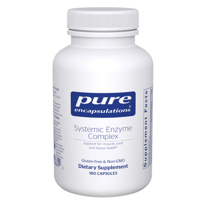 Pure Encapsulations Systemic Enzyme Complex 180 Capsules