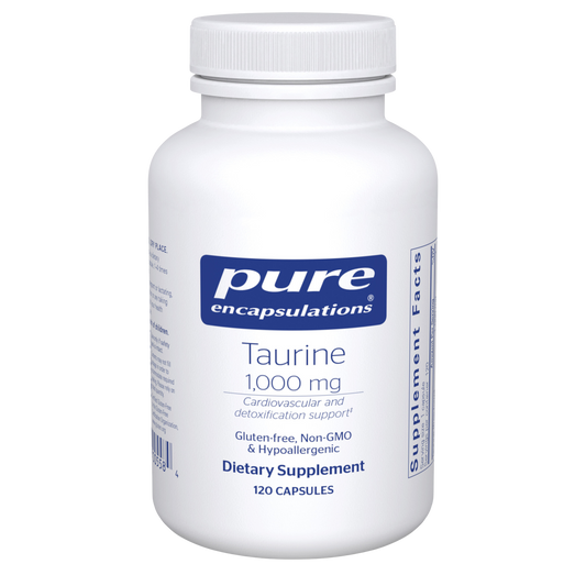 Pure Encapsulations Taurine 1,000mg 120 Capsules