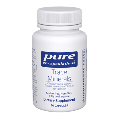 Pure Encapsulations Trace Minerals 60 Capsules
