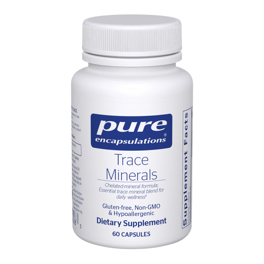 Pure Encapsulations Trace Minerals 60 Capsules