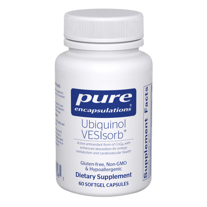 Pure Encapsulations Ubiquinol VESIsorb 60 Capsules