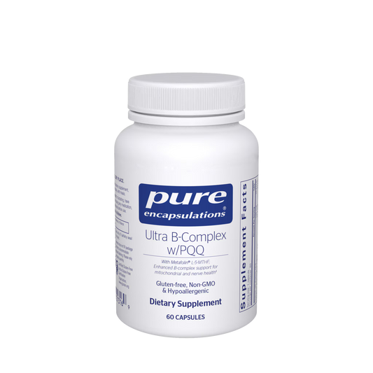 Pure Encapsulations Ultra B-Complex w/ PQQ 60 Capsules