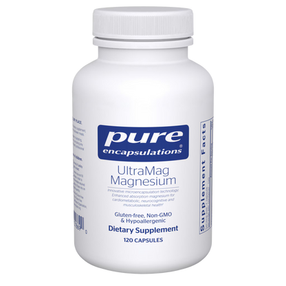 Pure Encapsulations UltraMag Magnesium 120 Capsules