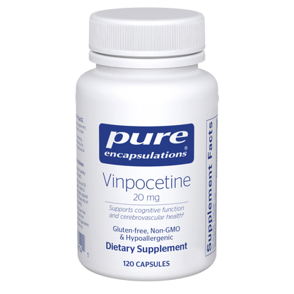 Pure Encapsulations Vinpocetine 20mg 120 Capsules