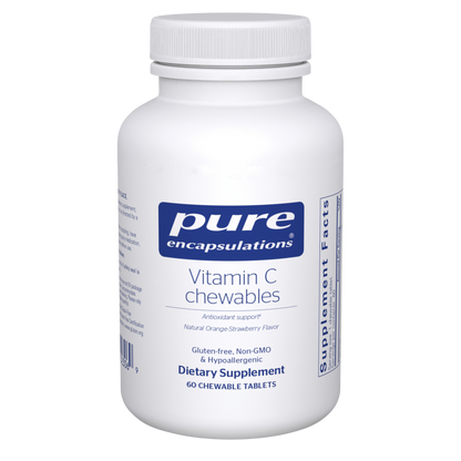 Pure Encapsulations Vitamin C Chewables 60 Chewable Tablets