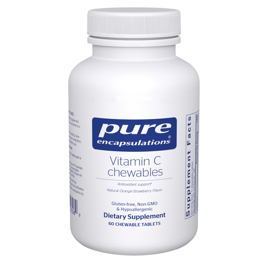 Pure Encapsulations Vitamin C Chewables 60 Chewable Tablets