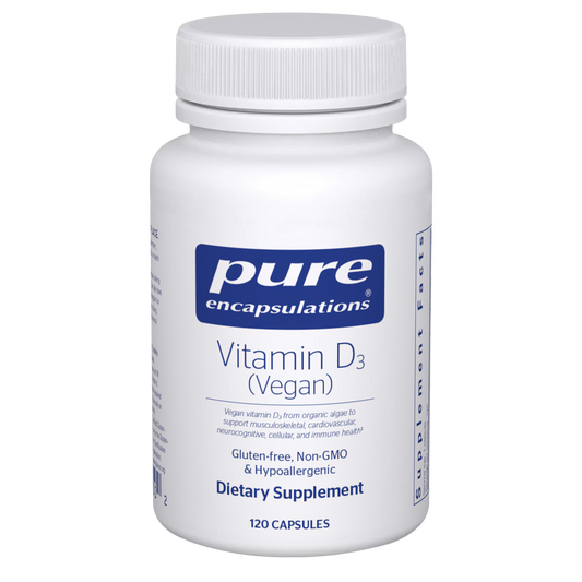 Pure Encapsulations Vitamin D3 (vegan) 120 Capsules
