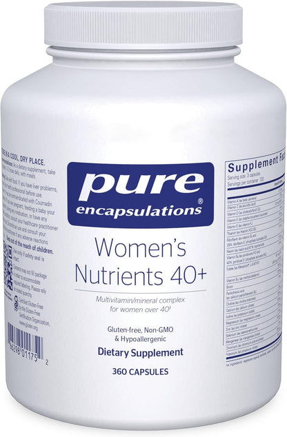 Pure Encapsulations Women’s Nutrients 40+ 360 Capsules