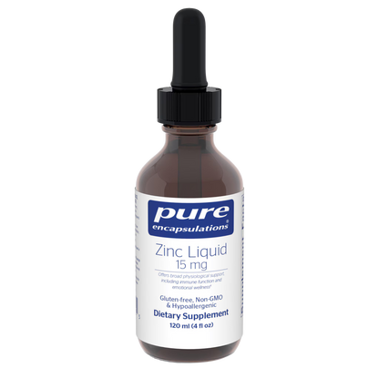 Pure Encapsulations Zinc liquid 15mg 120mL