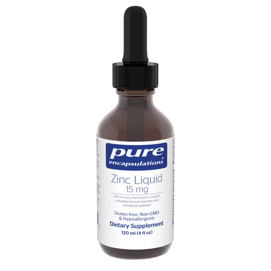 Pure Encapsulations Zinc liquid 15mg 120mL