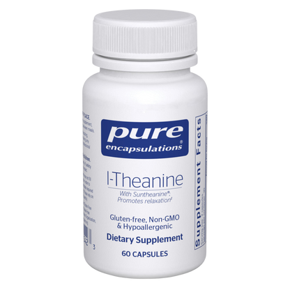 Pure Encapsulations L-Theanine 60 Capsules