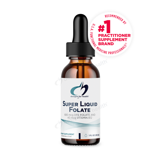 Designs for Health Super Liquid Folate 30mL