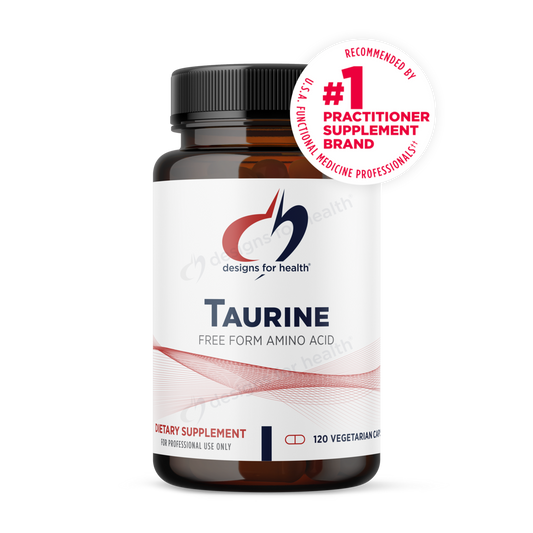 Designs for Health Taurine 120 Capsules