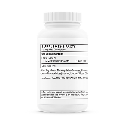 Thorne 5-MTHF 5mg 60 Capsules