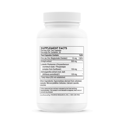 Thorne Advanced Testosterone Support 60 Capsules