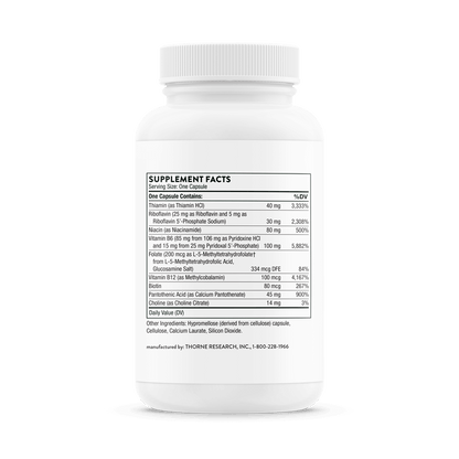 Thorne B-Complex #6 60 Capsules