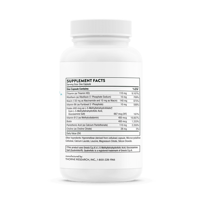 Thorne Basic B Complex 60 Capsules