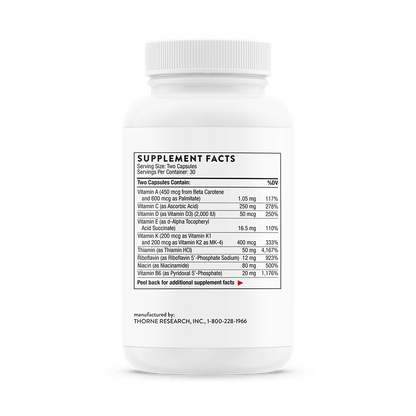 Thorne Basic Nutrients 2/Day 60 Capsules
