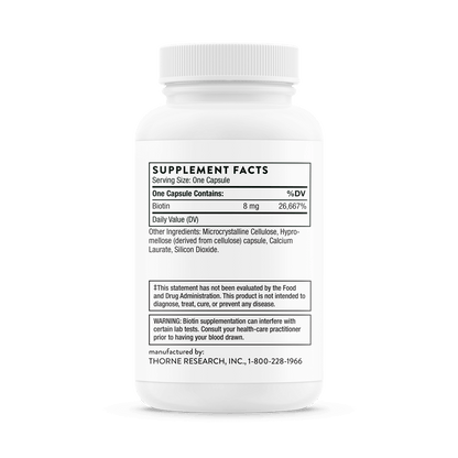Thorne Biotin 60 Capsules