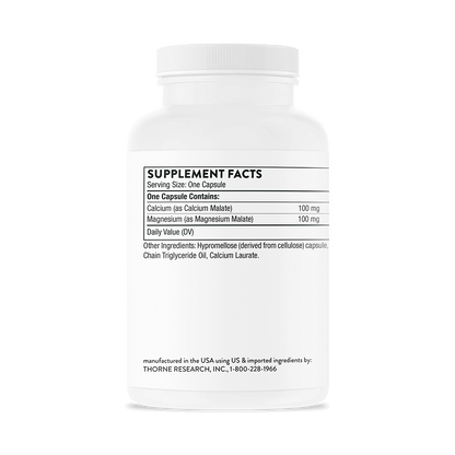 Thorne Calcium-Magnesium Malate 240 Capsules
