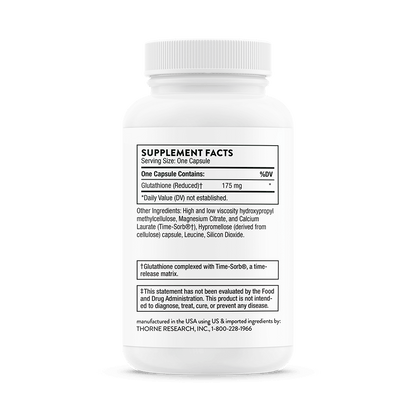 Thorne Glutathione-SR 60 Capsules