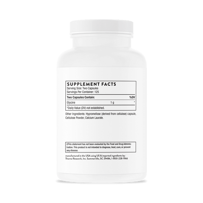 Thorne Glycine 250 Capsules