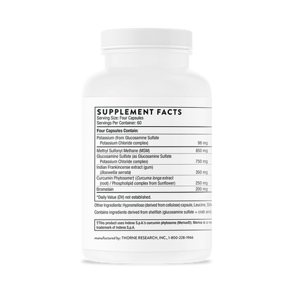 Thorne Joint Support Nutrients 240 Capsules