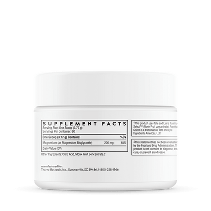 Thorne Magnesium Bisglycinate 226.2g