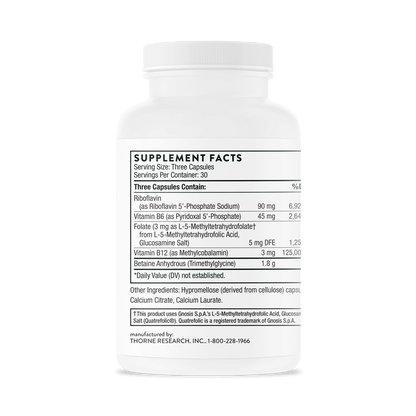 Thorne Methyl-Guard Plus 90 Capsules