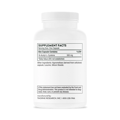 Thorne NAC - N-Acetylcysteine 90 Capsules