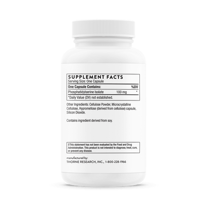 Thorne Phosphatidylserine 60 Capsules