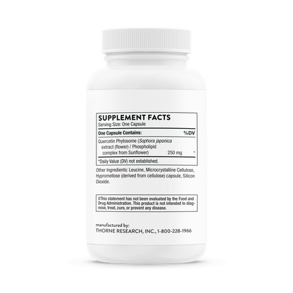 Thorne Quercetin Phytosome 60 Capsules