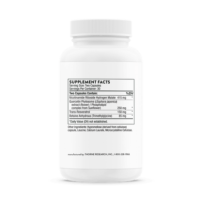 Thorne ResveraCel 60 Capsules