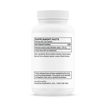 Thorne Rhodiola 60 Capsules