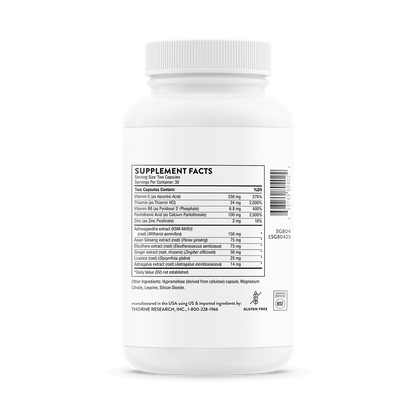 Thorne Stress Balance 60 Capsules