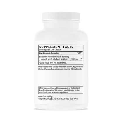 Thorne Thorne Berberine 200mg 60 Capsules