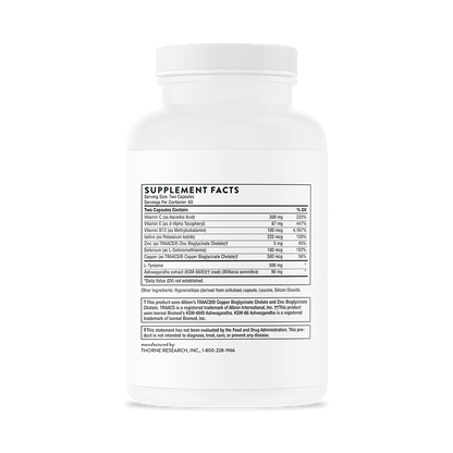 Thorne Thyroid Health Complex 120 Capsules