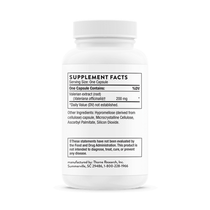 Thorne Valerian Root 30 Capsules
