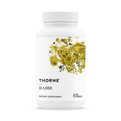 Thorne Vitamin D-1,000 180 Capsules