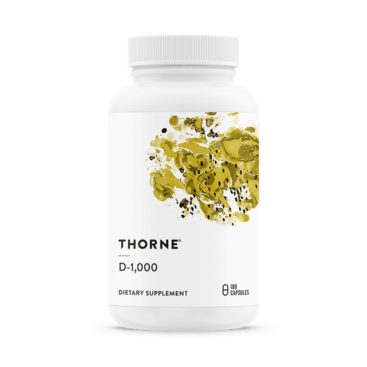 Thorne Vitamin D-1,000 180 Capsules