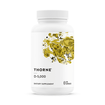 Thorne Vitamin D-5,000 - NSF Certified for Sport 120 Capsules