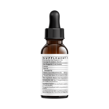 Thorne Vitamin D3 30mL