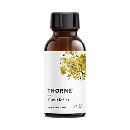 Thorne Vitamin D + K2 Liquid 30mL