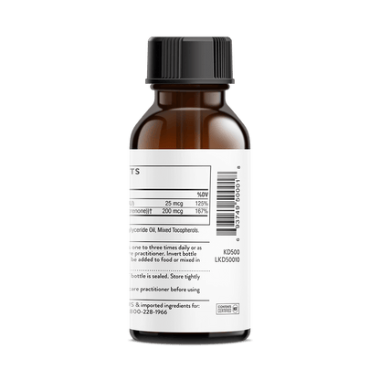 Thorne Vitamin D + K2 Liquid 30mL