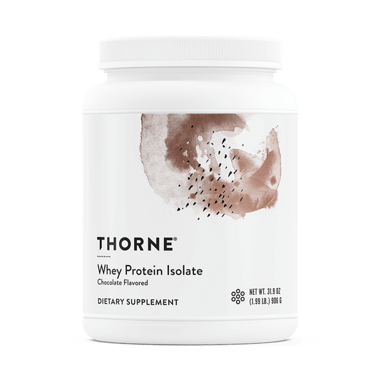 Thorne Whey Protein Isolate - Chocolate 906g