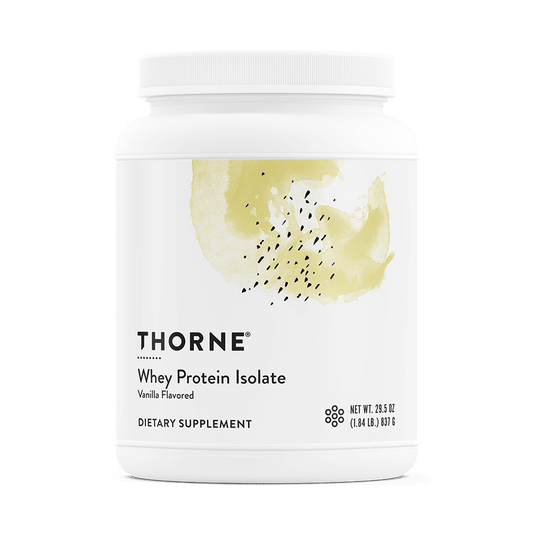 Thorne Whey Protein Isolate - Vanilla 837g