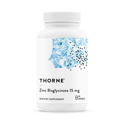 Thorne Zinc Bisglycinate 15mg 60 Capsules