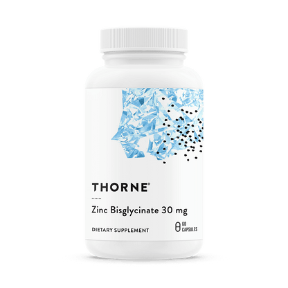 Thorne Zinc Bisglycinate 30mg 60 Capsules